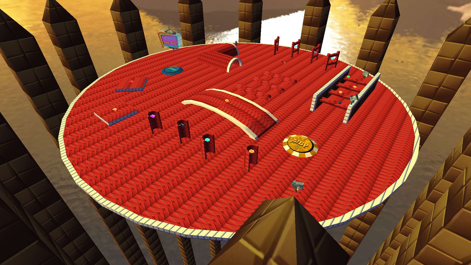 Chaos I28 Marble Agility Course by Technostick - Marbleland